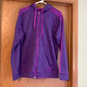 Adidas woman’s zip up hoodie